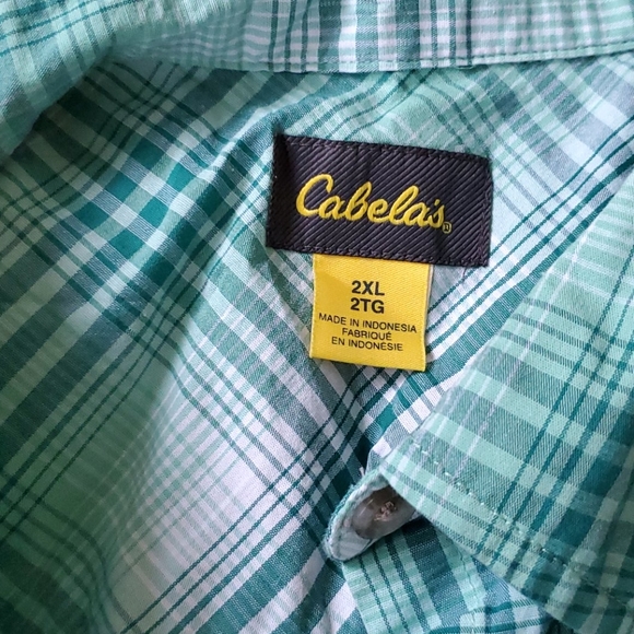 Cabelas plaid shirt - Picture 2 of 2